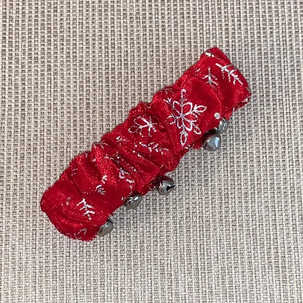 Small Dog or Cat Collar, red, size xs/sm